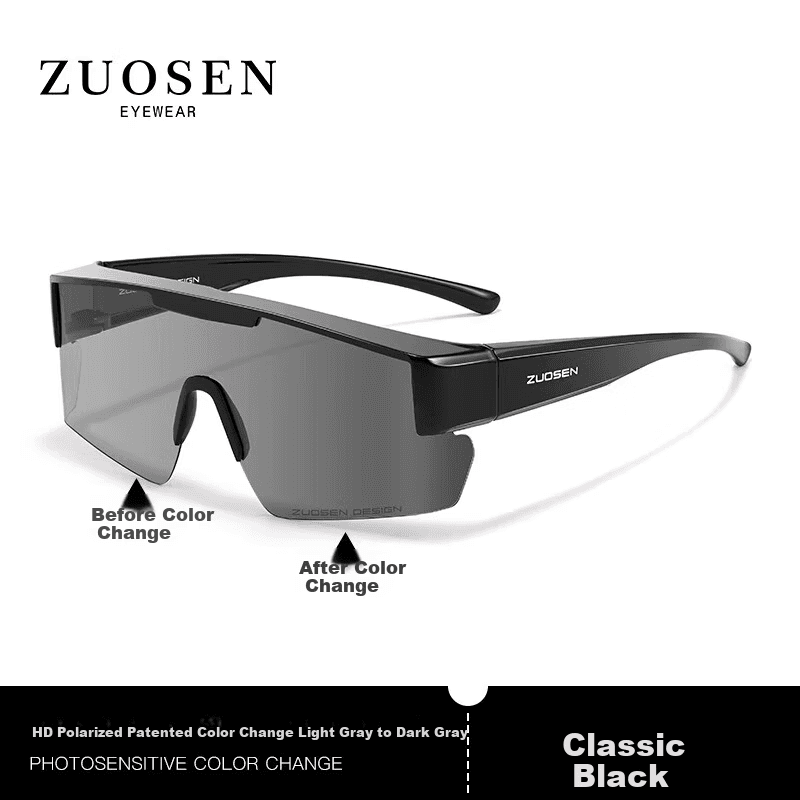 Zuosen Unisex naočare za sunce, Crne