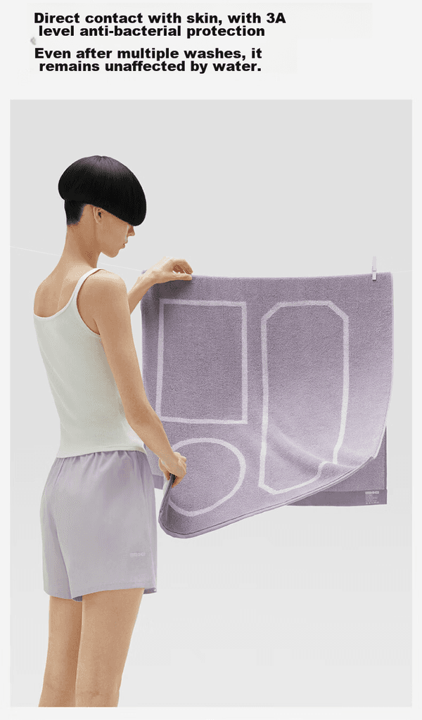 Bananain Peškir, 70x140cm, Lavanda