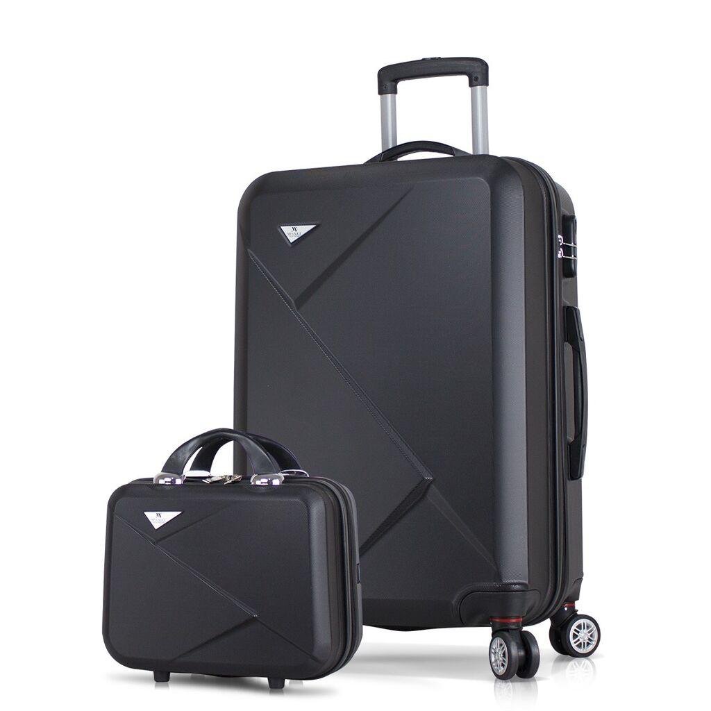 MyValice Set kofera 1444, 2 dela, Crni