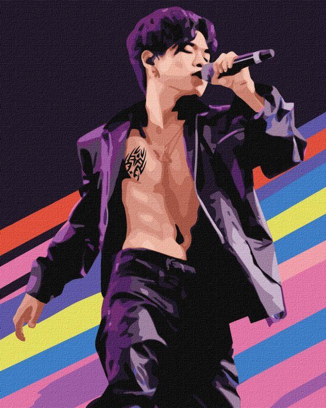 Ideyka Slika po brojevima Moćan glas, 40x50cm