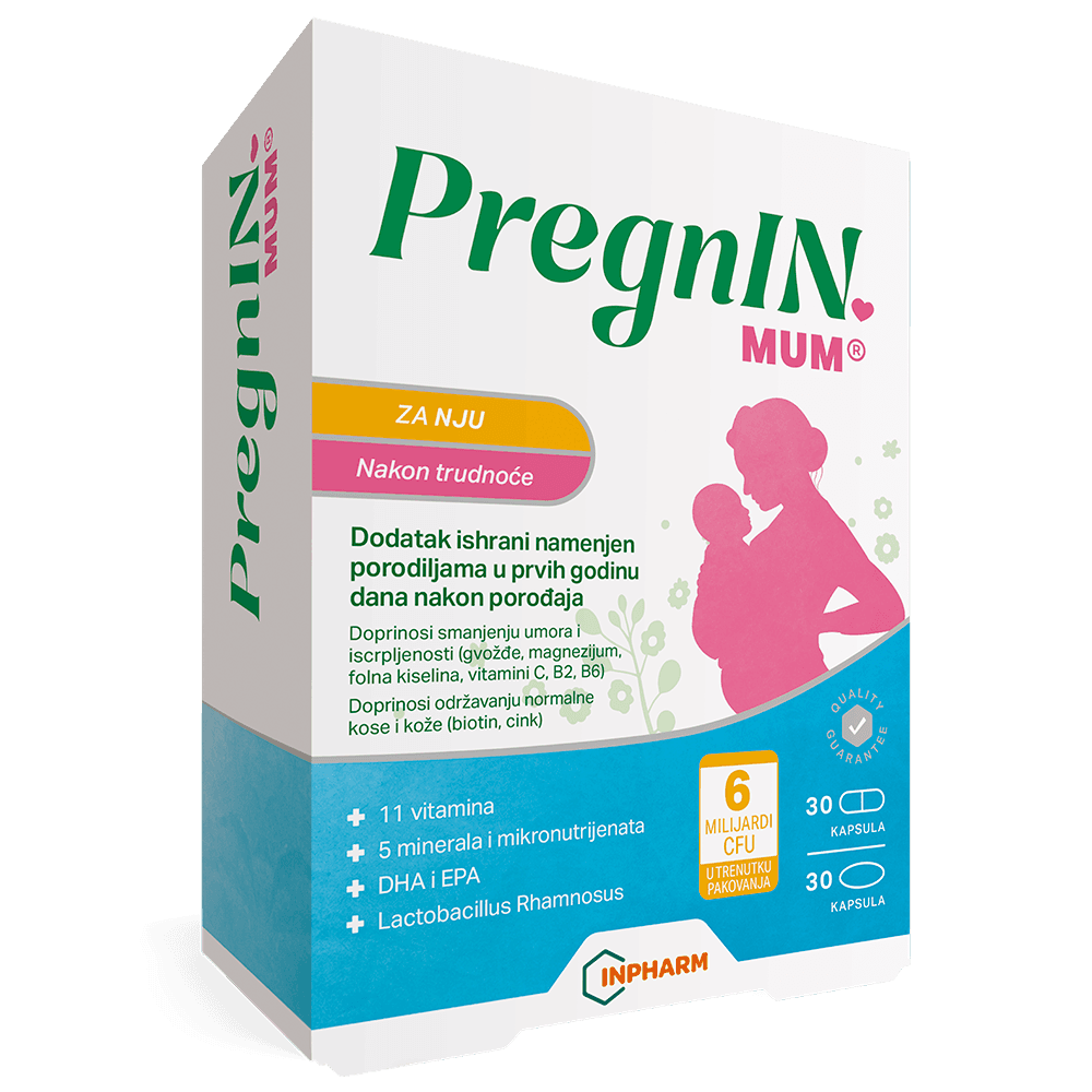 Inpharm PregnIN mum nakon trudnoće, 30+ 30 kapsula
