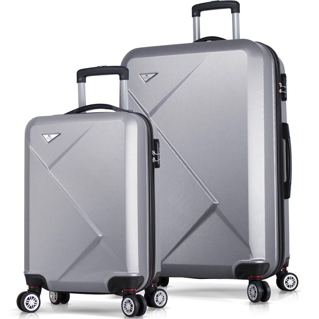 MyValice Set kofera 4902, 2 dela, Sivi