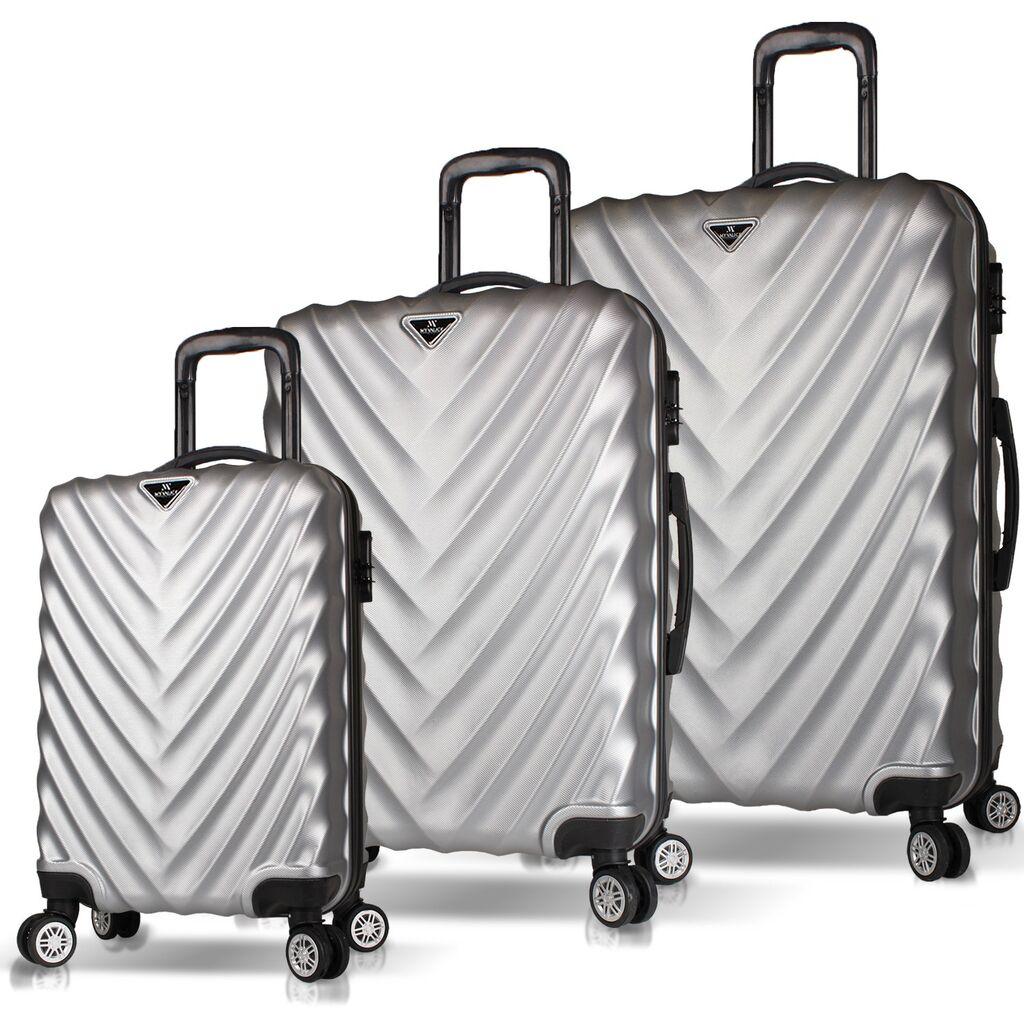 MyValice Set kofera 6630, 3 dela, Sivi