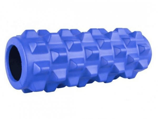 Harc Fitness Roler za masažu Vučji zubi, 33 x 13 cm, Plavi