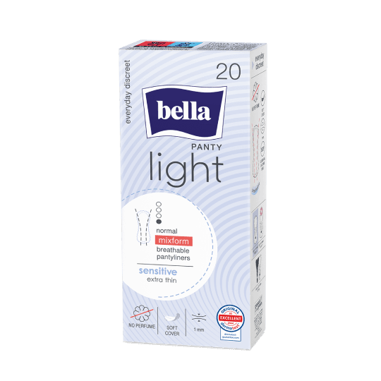 Bella Dnevni ulošci Panty Light Sensitive, 20 komada