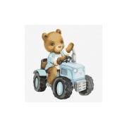 Ideyka Slika po brojevima Meda i traktor, 30x30cm