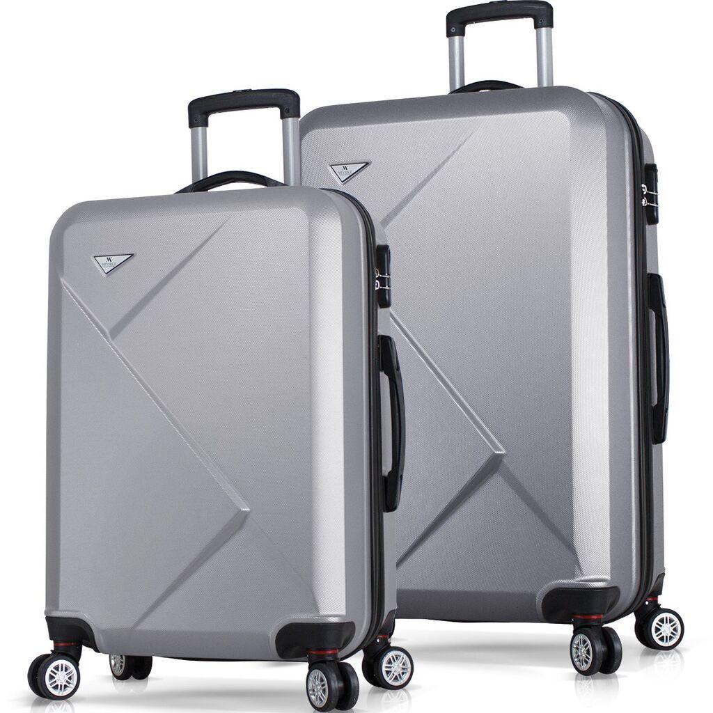 MyValice Set kofera 4919, 2 dela, Sivi