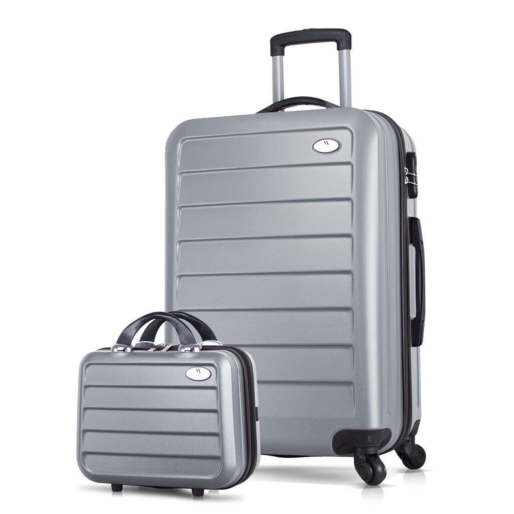 MyValice Set kofera 4865, 2 dela, Sivi