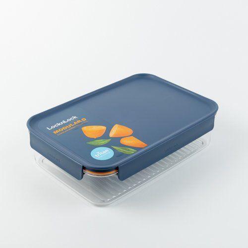 LocknLock Posuda za hranu Bsfree Modular Plus 2.1l, Tamnoplava