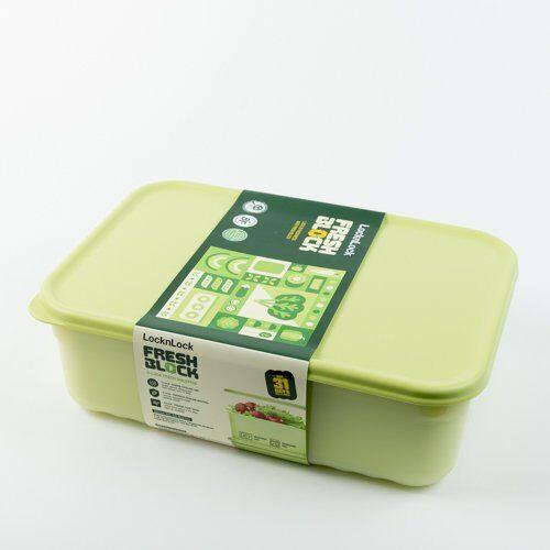 LocknLock Set posuda sa cediljkom Fresh Block 3.2l, 2 komada, Zeleni