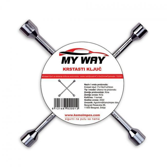My Way Krstasti ključ 17/19/21/23