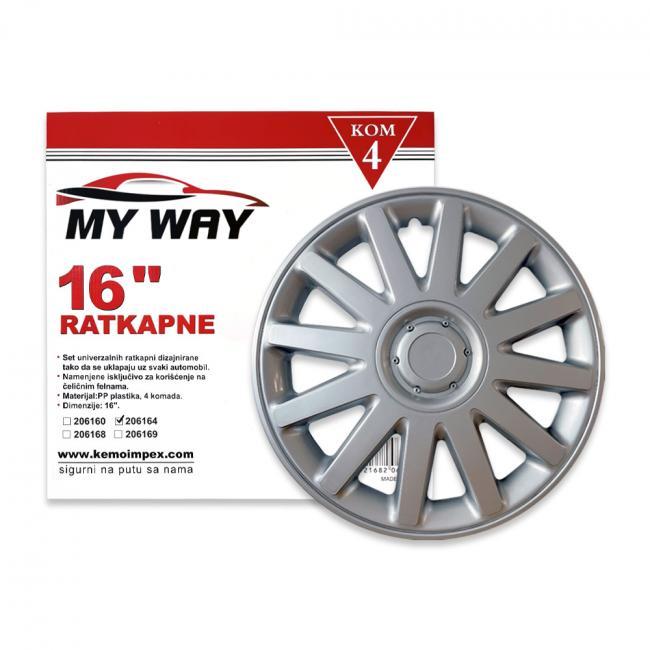 My Way Ratkapne 16’’ 206164, 4 komada