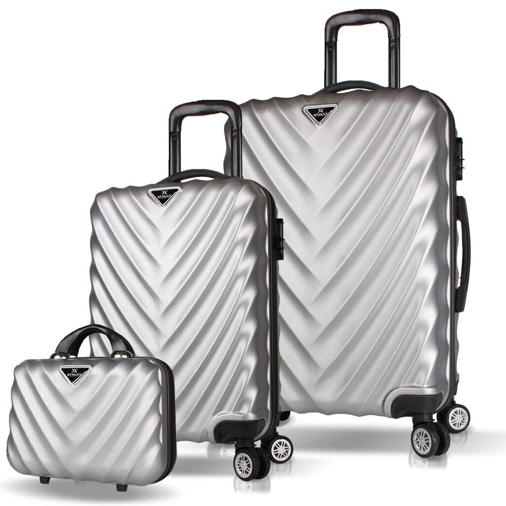 MyValice Set kofera 7514, 3 dela, Sivi