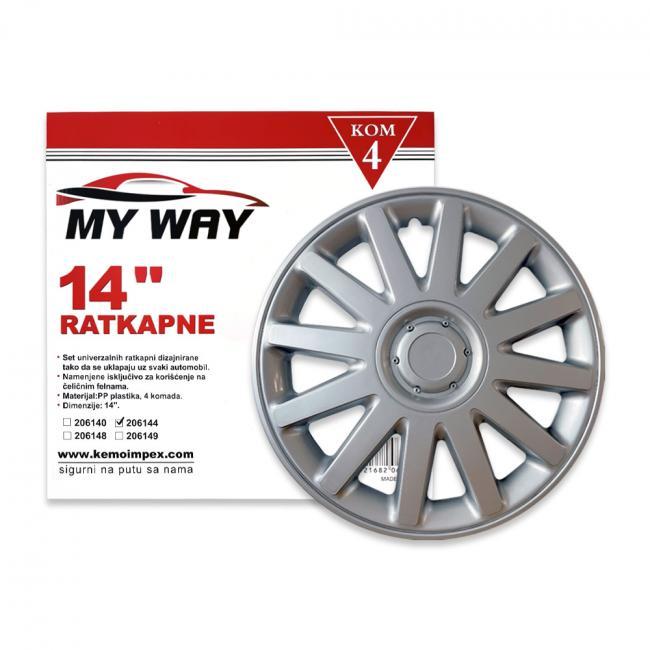 My Way Ratkapne 14’’ 206144, 4 komada