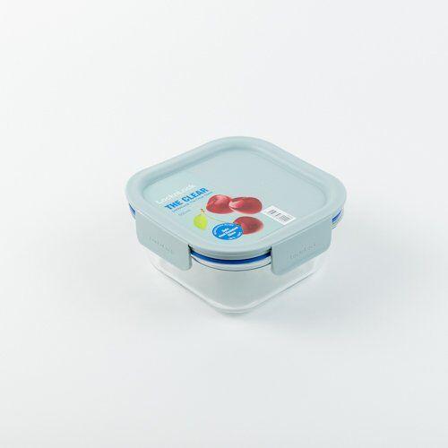 LocknLock Staklena posuda za hranu The Clear 500ml, Svetloplava