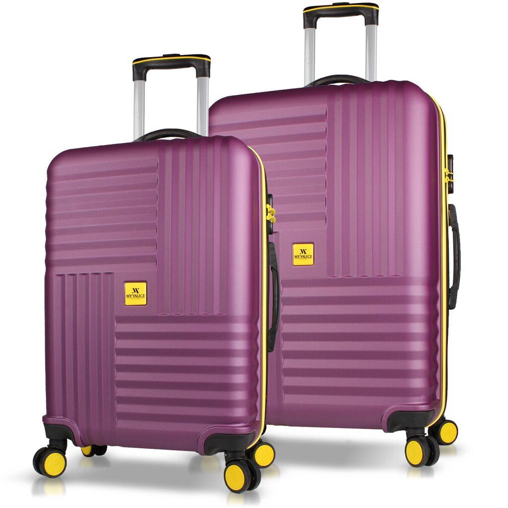 MyValice Set kofera 8432, 2 dela, Bordo