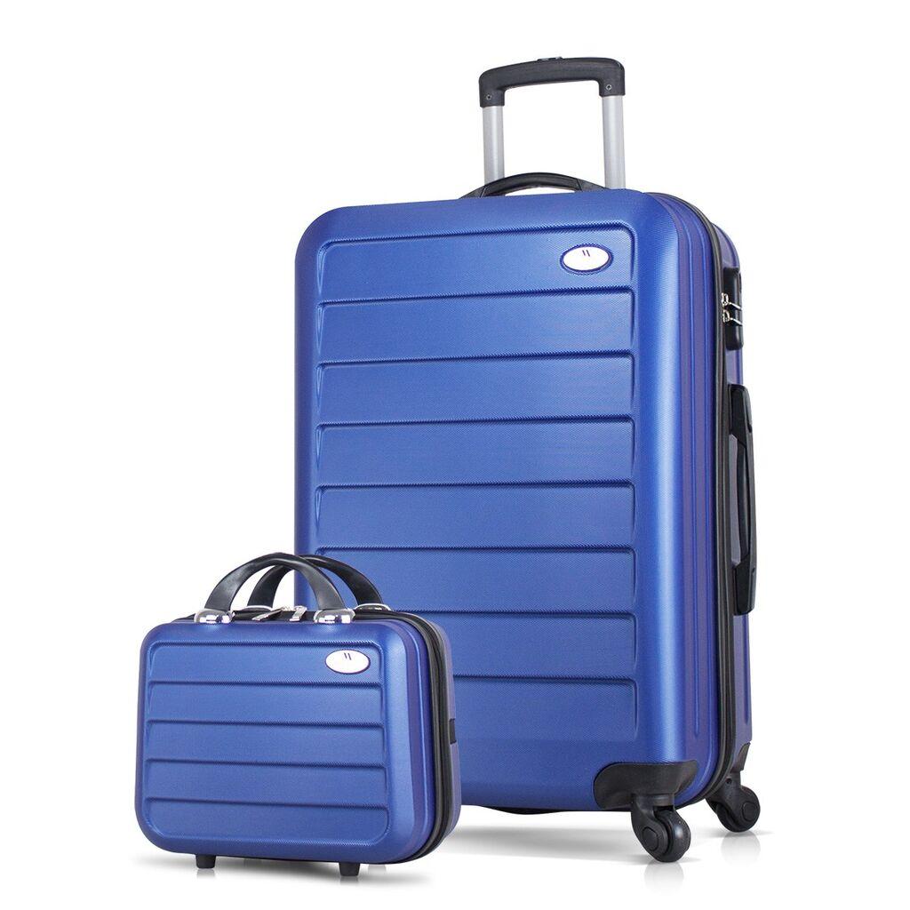 MyValice Set kofera 1611, 2 dela, Plavi