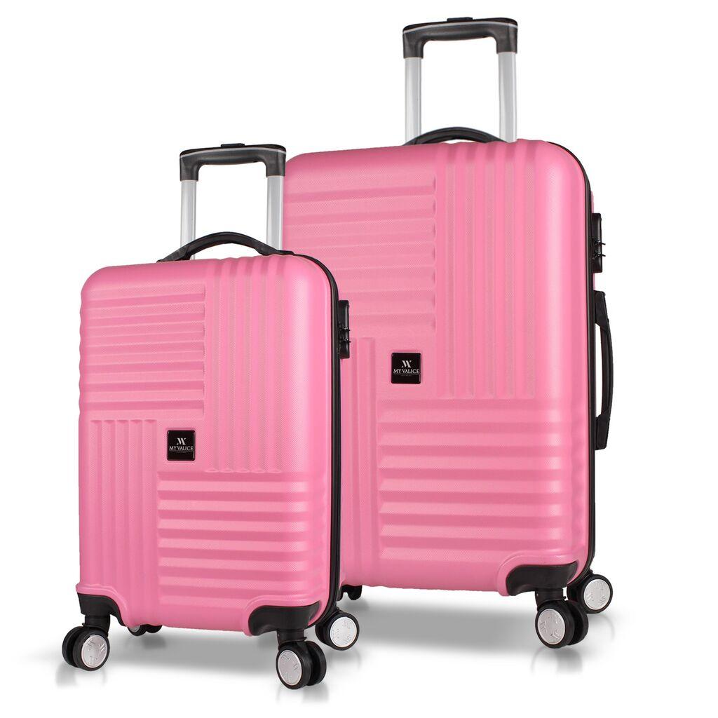MyValice Set kofera 8241, 2 dela, Roze