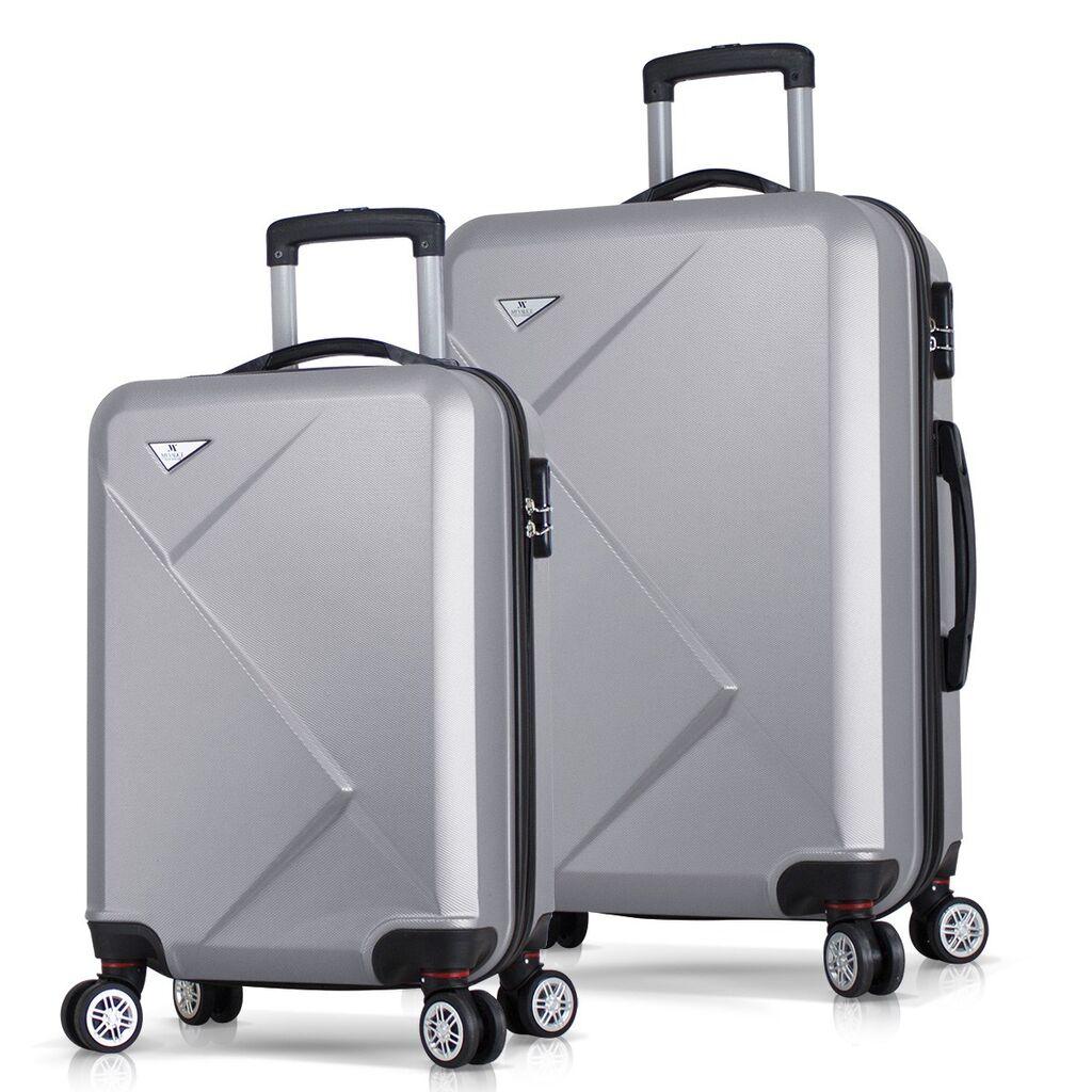 MyValice Set kofera 4896, 2 dela, Sivi