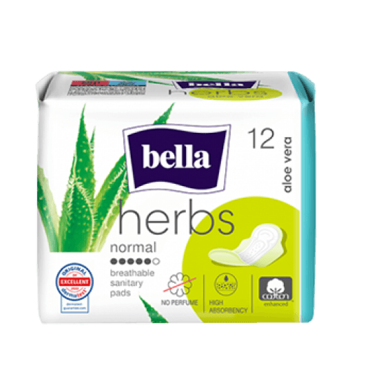 Bella Higijenski ulošci Herbs Aloe vera Normal, 12 komada