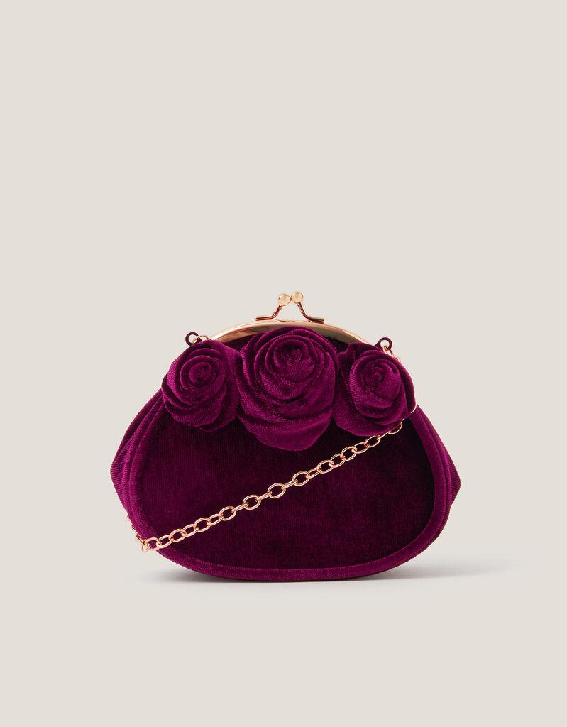 Monsoon Children Torbica za devojčice Roses, Bordo