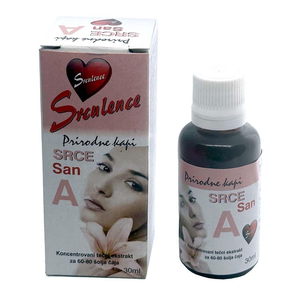 Biljne kapi Srce San A, 30ml