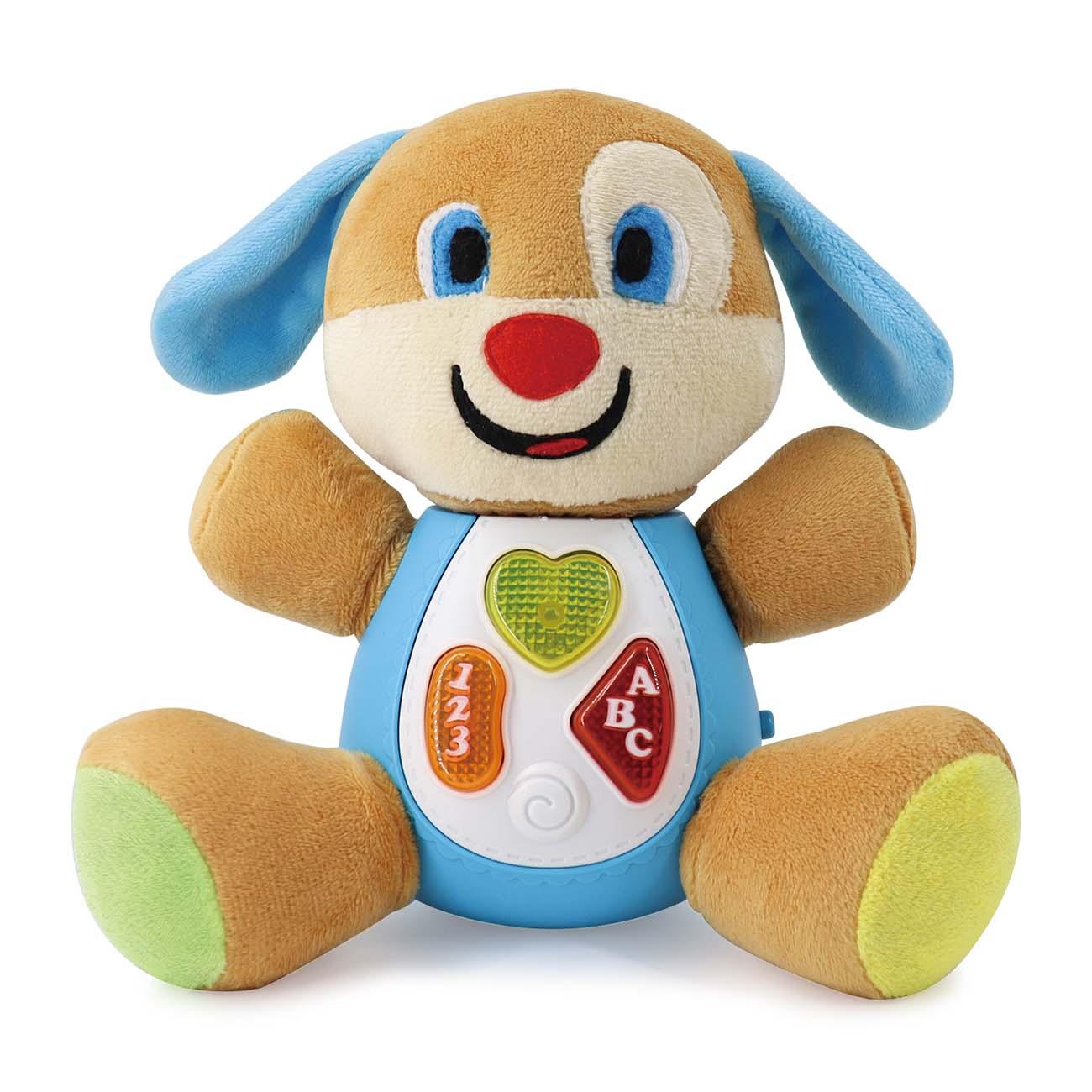 DENIS Muzička igračka za bebe Pas, Krem-plavi