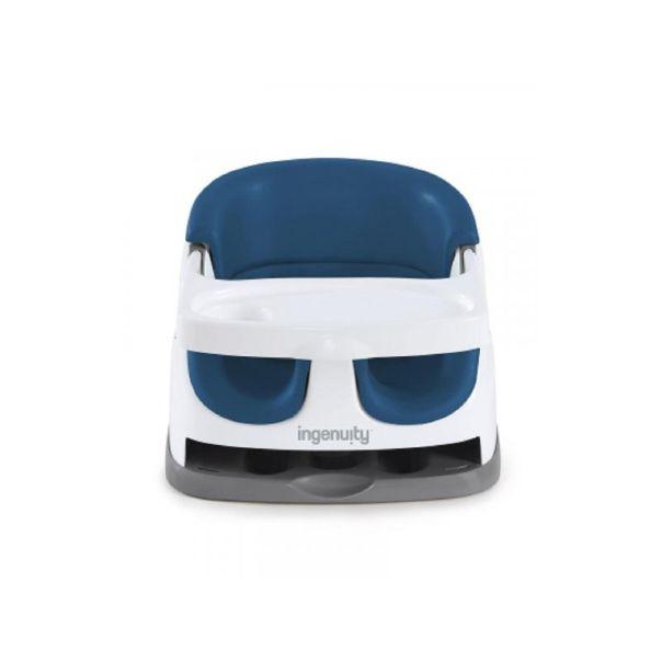 Kids II Ingenuity Booster hranilica za bebe 2u1, Teget