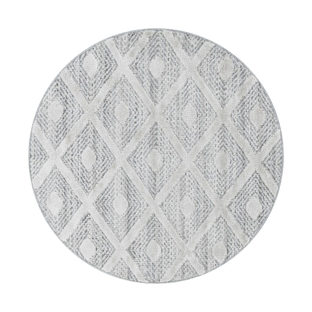 Conceptum Hypnose Tepih Pisa 4707, 120 x 120cm, Sivi