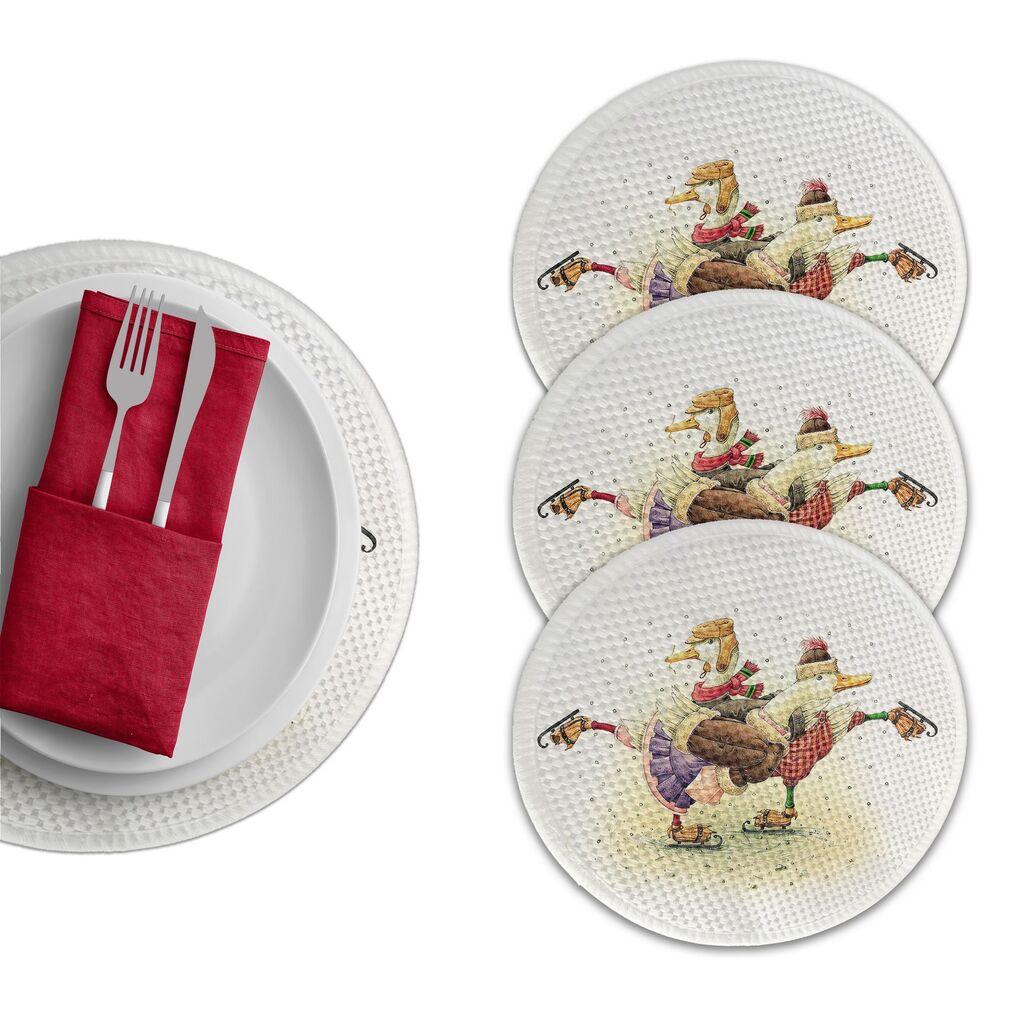 Hermia Podmetač za sto 3488Supla, 4 komada, Šareni