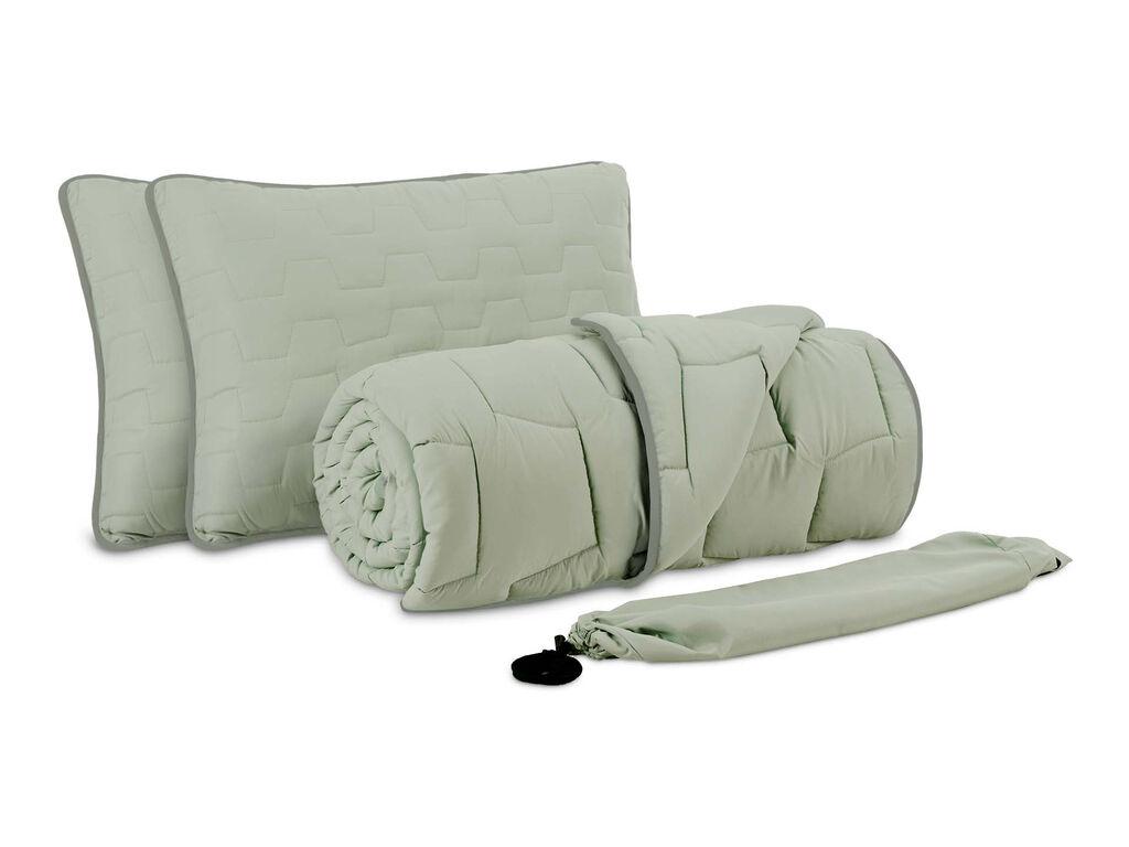 Dormeo Set jorgan i jastuk Adaptivego, 200x200cm, Zeleni