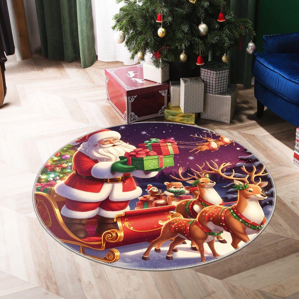 Conceptum Hypnose Tepih Woobtny0507, 80 x 80cm, Šareni