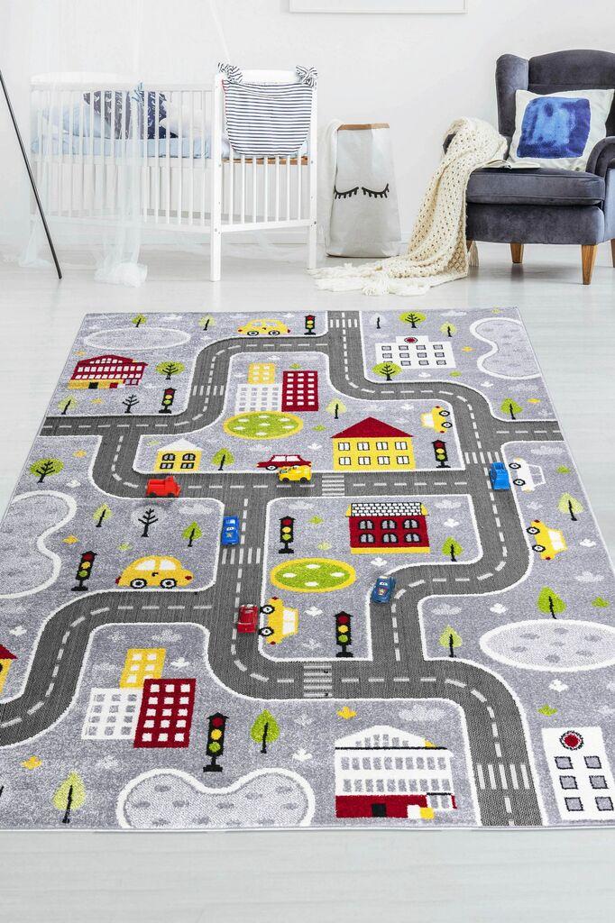 Conceptum Hypnose Tepih Gri Trafik, 200 x 290cm, Sivi