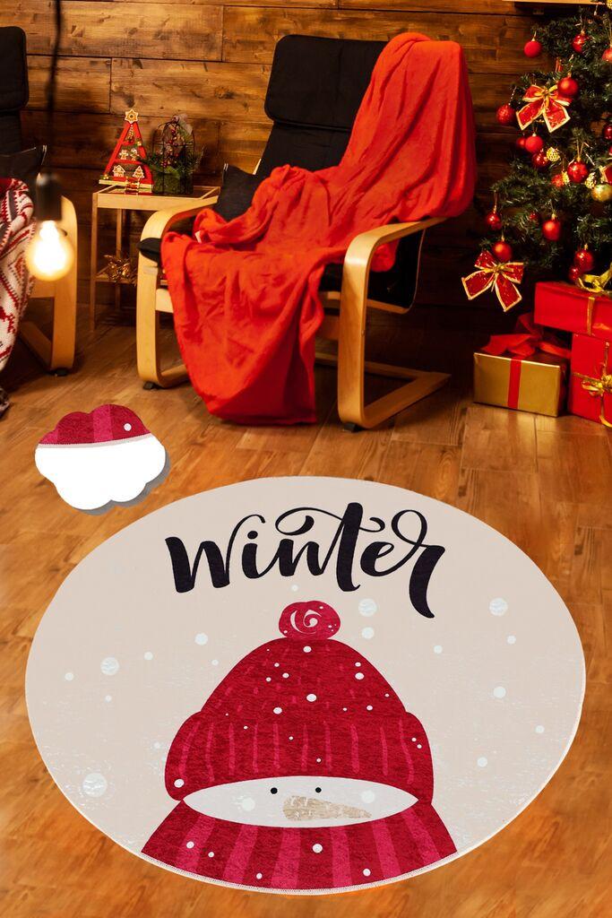 Conceptum Hypnose Tepih Winter Djt Cap 100, 100cm, Crveni