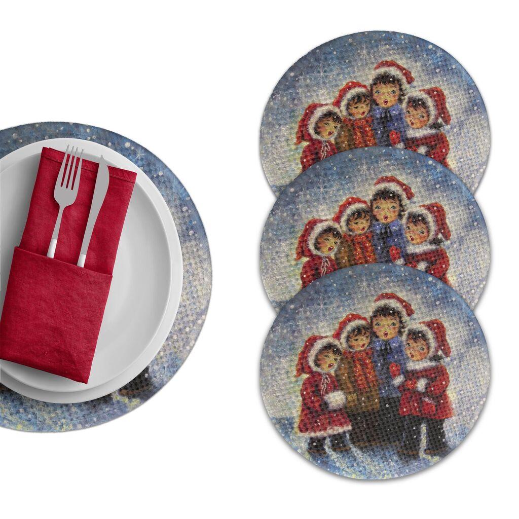 Hermia Podmetač za sto 3105Supla, 4 komada, Šareni