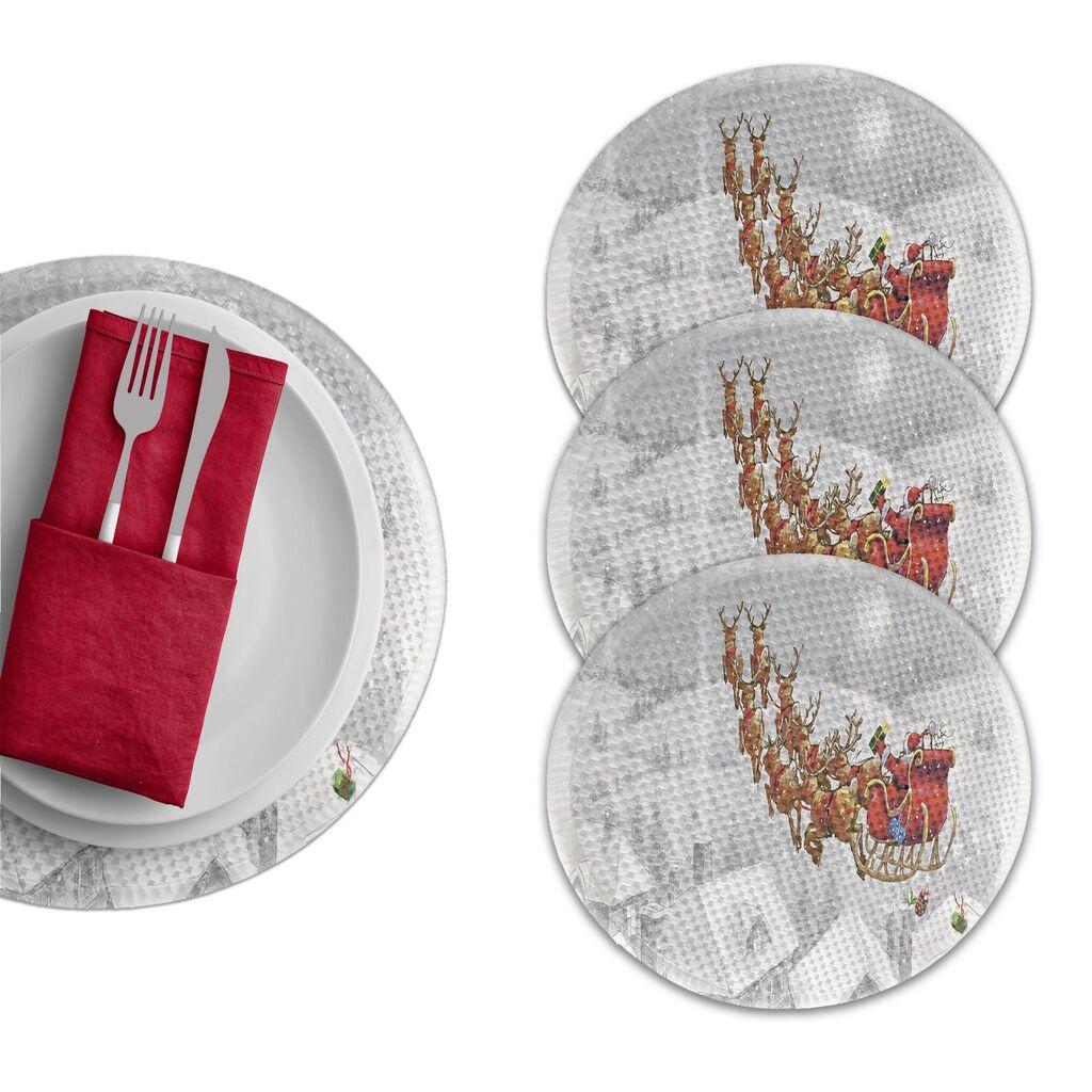 Hermia Podmetač za sto 3532Supla, 4 komada, Šareni