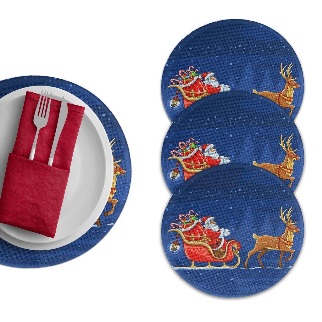 Hermia Podmetač za sto 3648Supla, 4 komada, Šareni