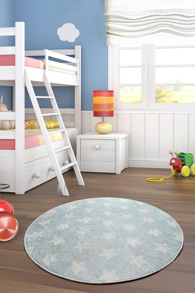 Conceptum Hypnose Tepih Yildiz - Blue, 200cm, Plavo-beli