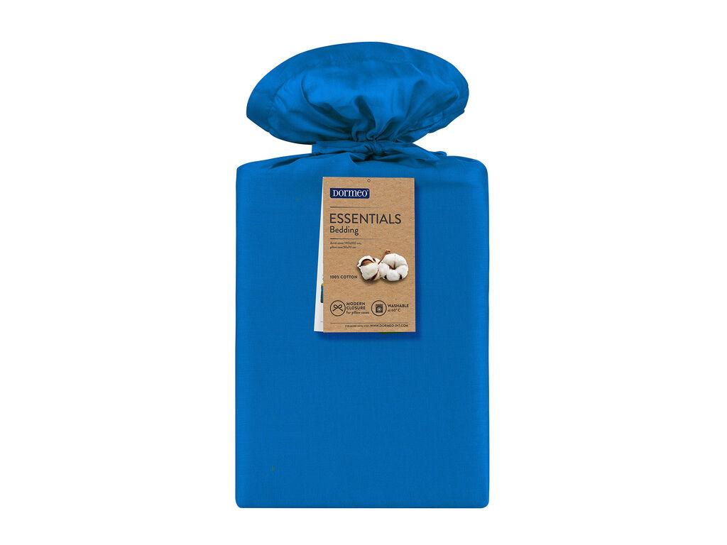 Dormeo Set jorganska navlaka i jastučnica Essentials, 140x200cm, Petrolej
