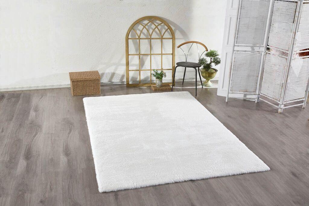 Conceptum Hypnose Tepih Faux Fur, 160 x 220cm, Beli
