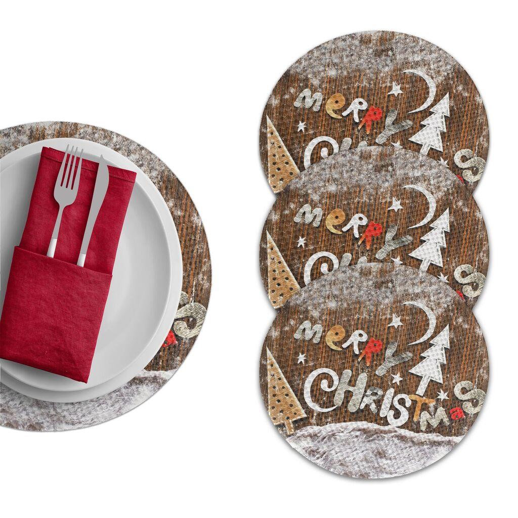 Hermia Podmetač za sto 4096Supla, 4 komada, Šareni