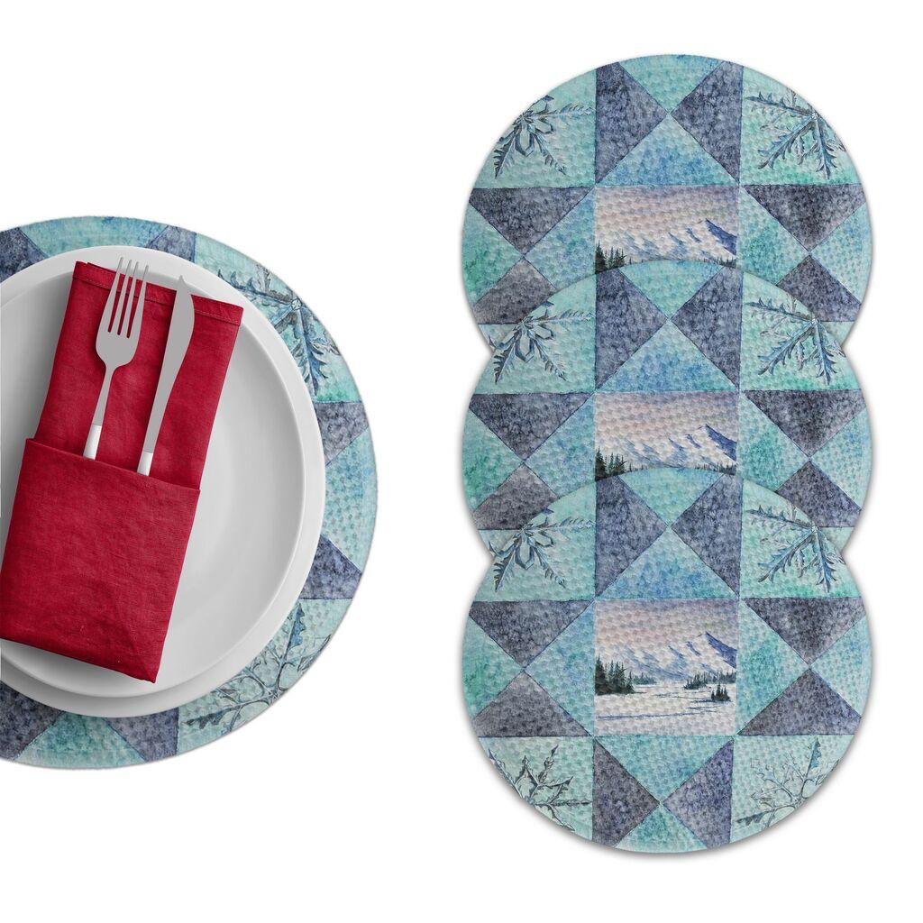 Hermia Podmetač za sto 3327Supla, 4 komada, Šareni