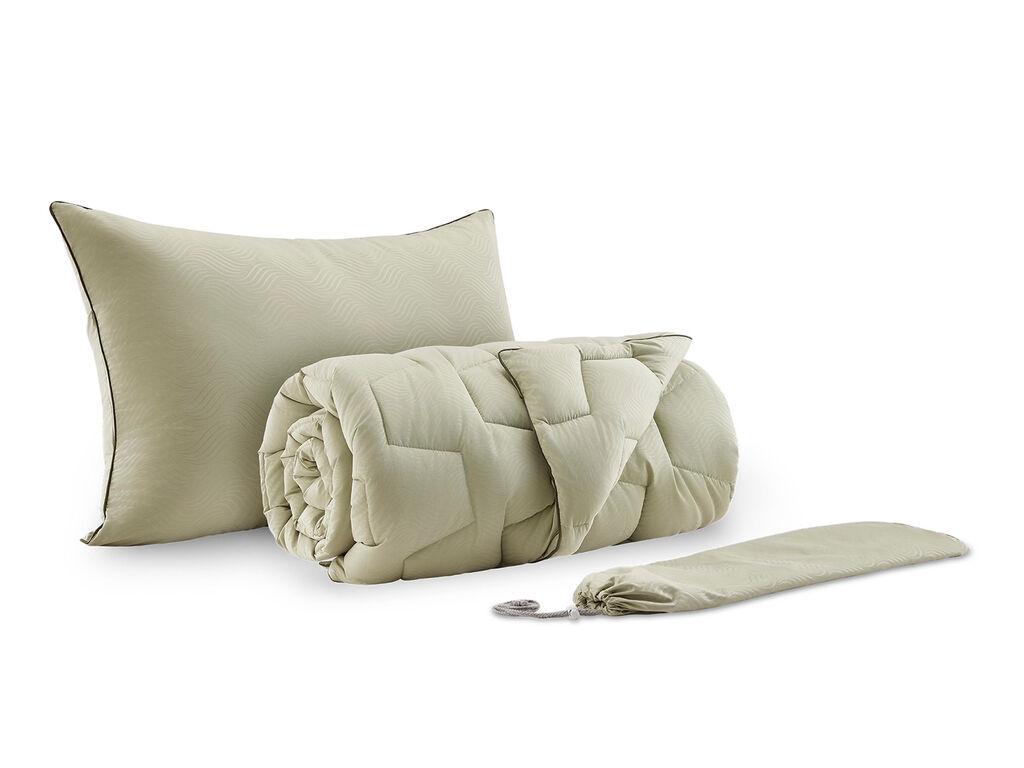 Dormeo Set jastuka i jorgana Adaptivego Lux, 140x200cm, Zelena