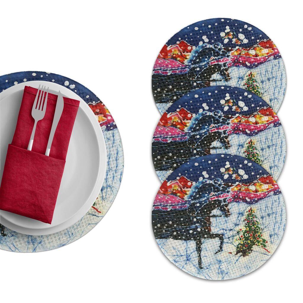 Hermia Podmetač za sto 2887Supla, 4 komada, Šareni