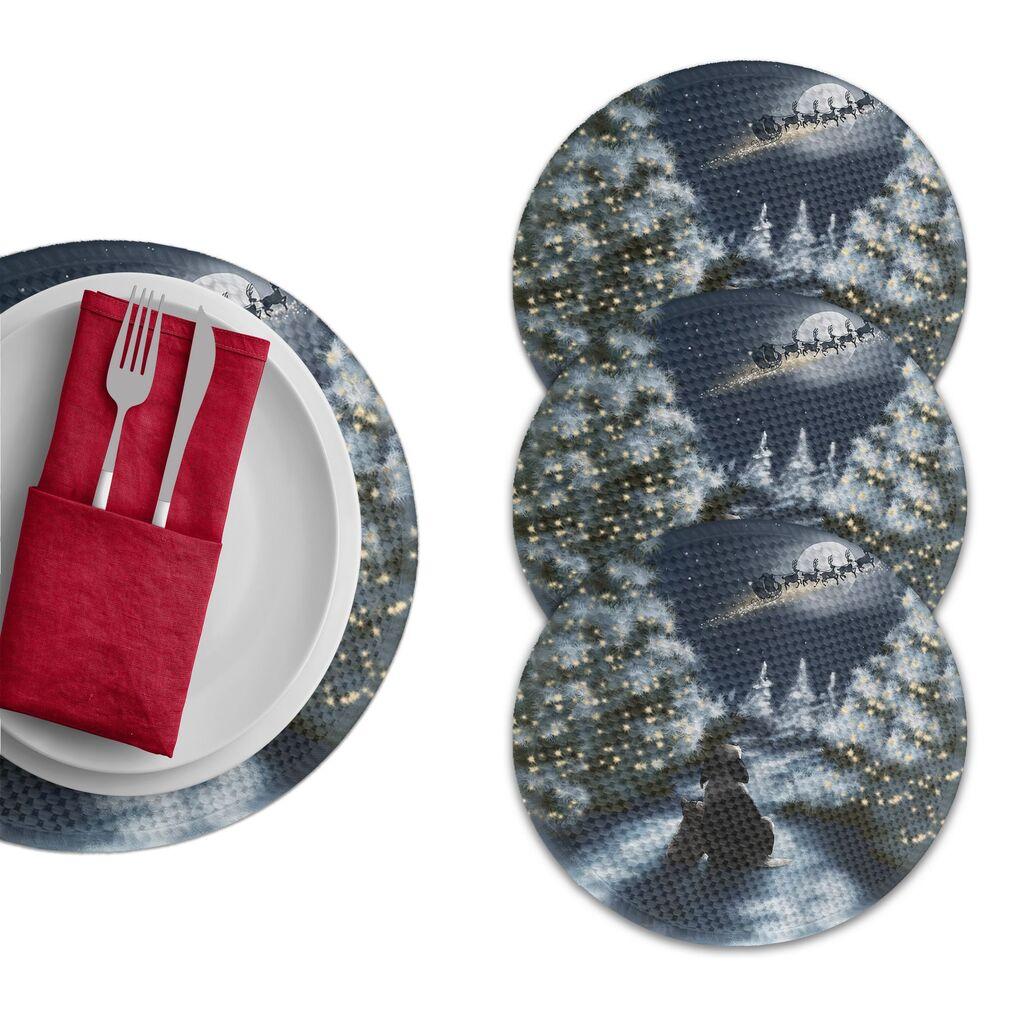 Hermia Podmetač za sto 3723Supla, 4 komada, Šareni