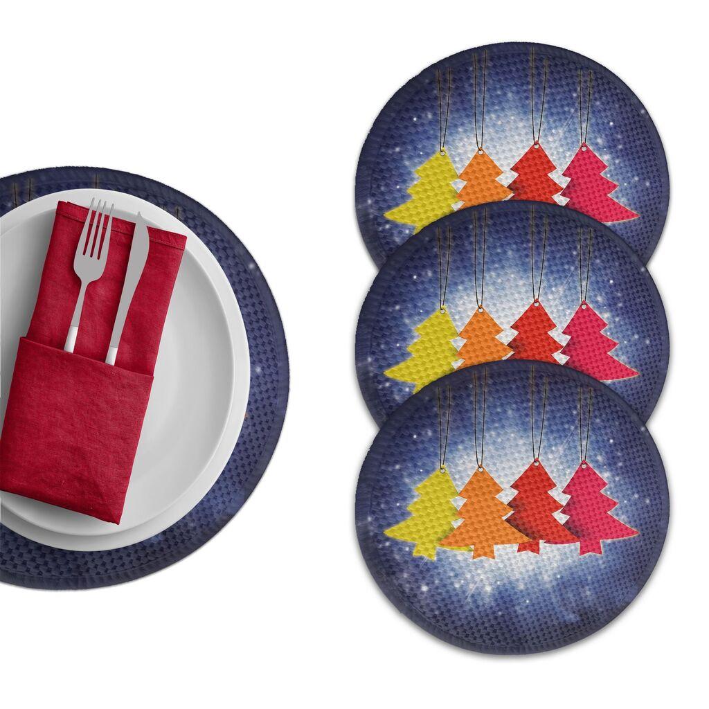 Hermia Podmetač za sto 3631Supla, 4 komada, Šareni