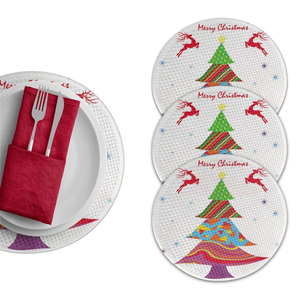 Hermia Podmetač za sto 4355Supla, 4 komada, Šareni