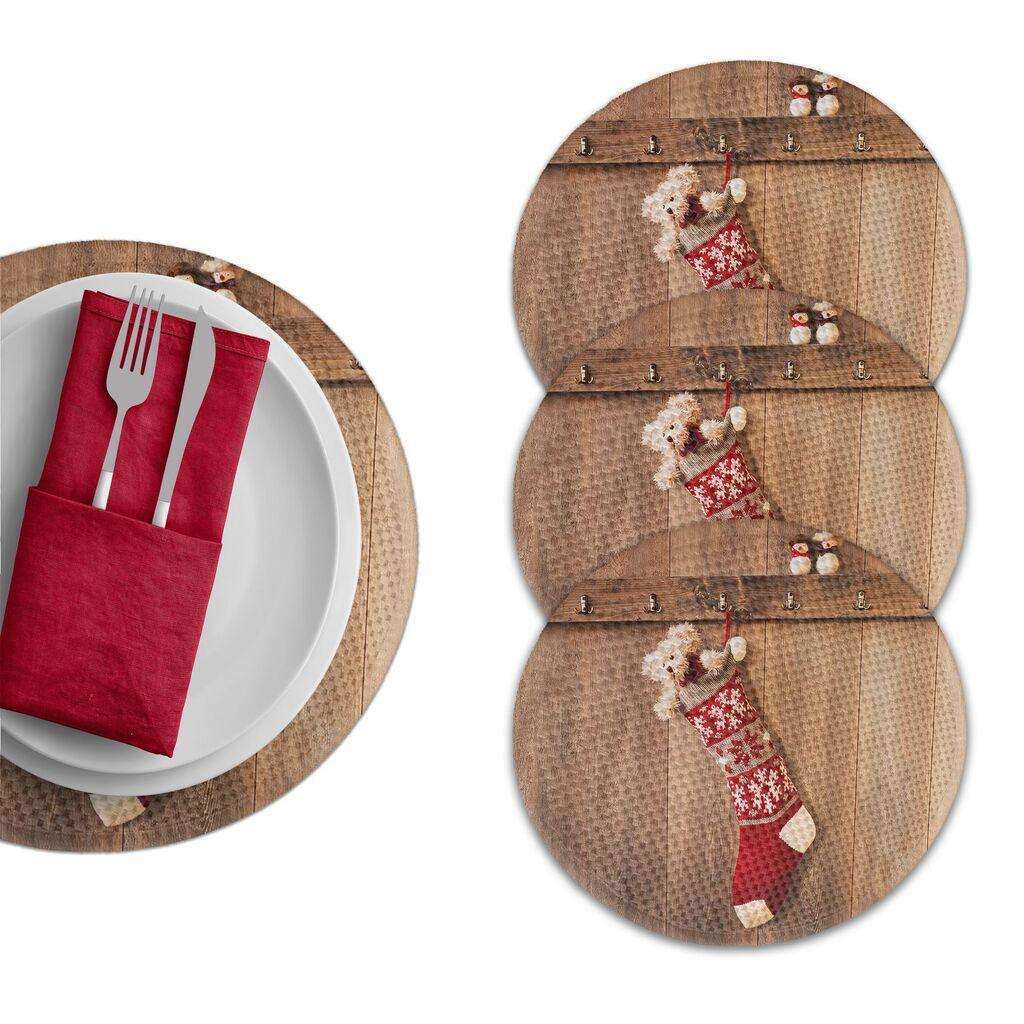 Hermia Podmetač za sto 3396Supla, 4 komada, Šareni