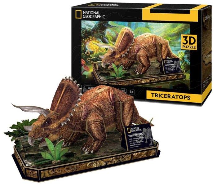 CUBIC FUN Puzzle 3D Triceratops DS1052h