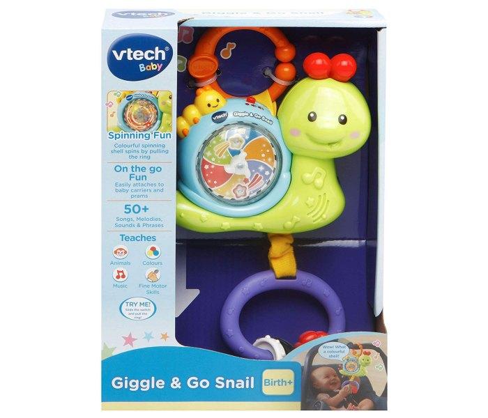 VTECH Puž zvečka sa zakačaljkom